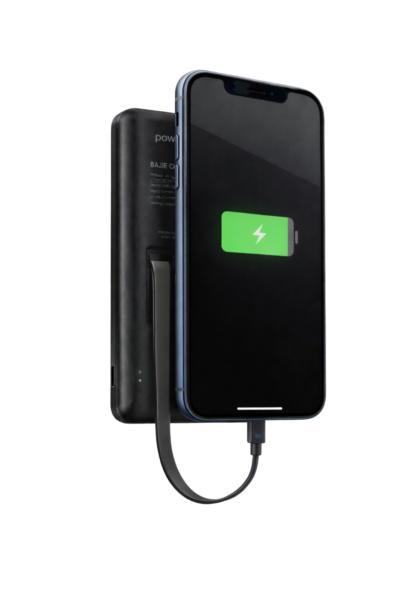 Móvil cargándose con batería Yoozmee